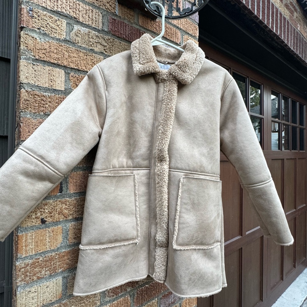 Zara suede jacket